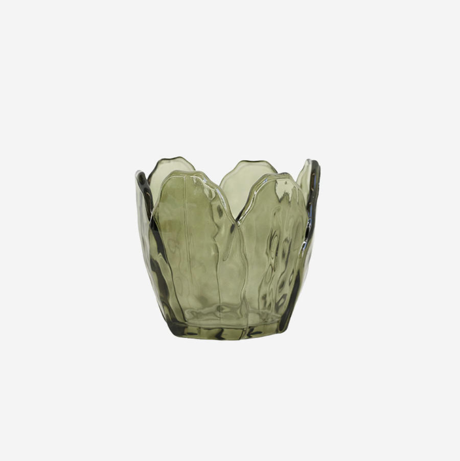 Floret Glass Candle Holder