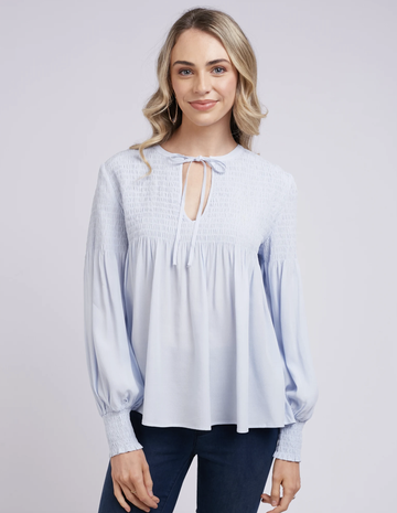 Skylar Blouse - Cloud Blue