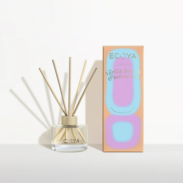 Vanilla Bean & Passionfruit Mini Reed Diffuser High Summer 2025