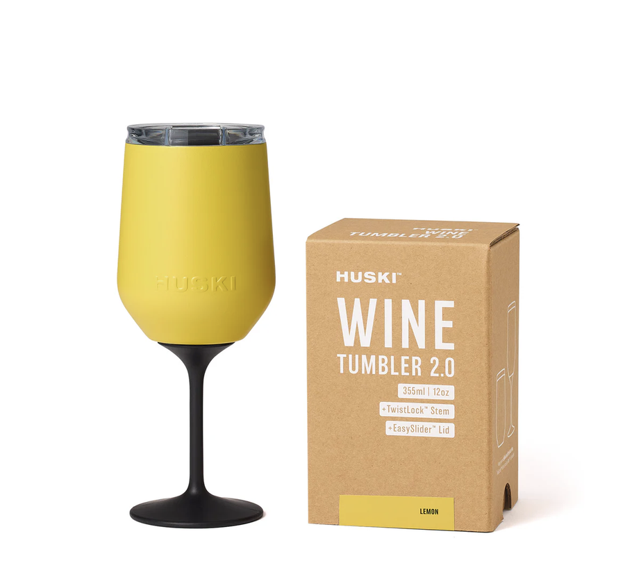 Huski Wine Tumbler 2.0 - Lemon