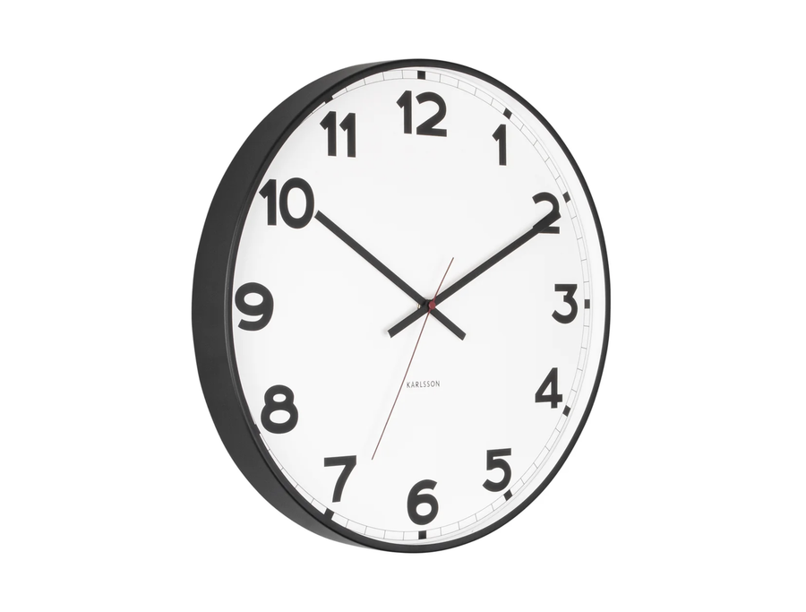 New Classic Clock - Medium White