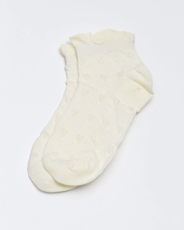 Phoebe Socks – Cream