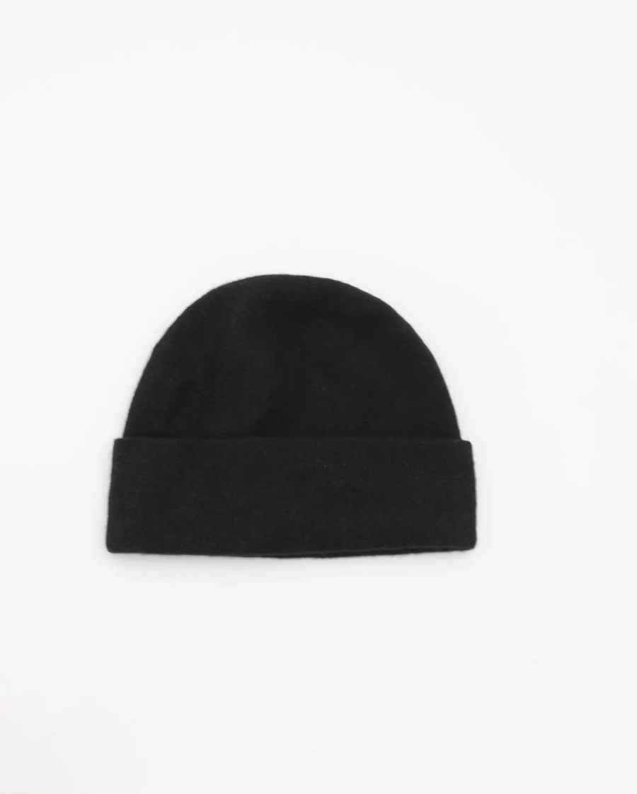 Felice 100% wool Beanie – Black