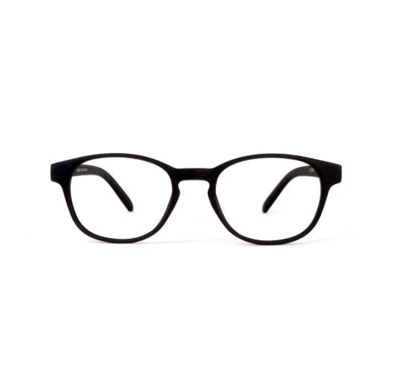 Blue Light Reading Glasses - Bari Black