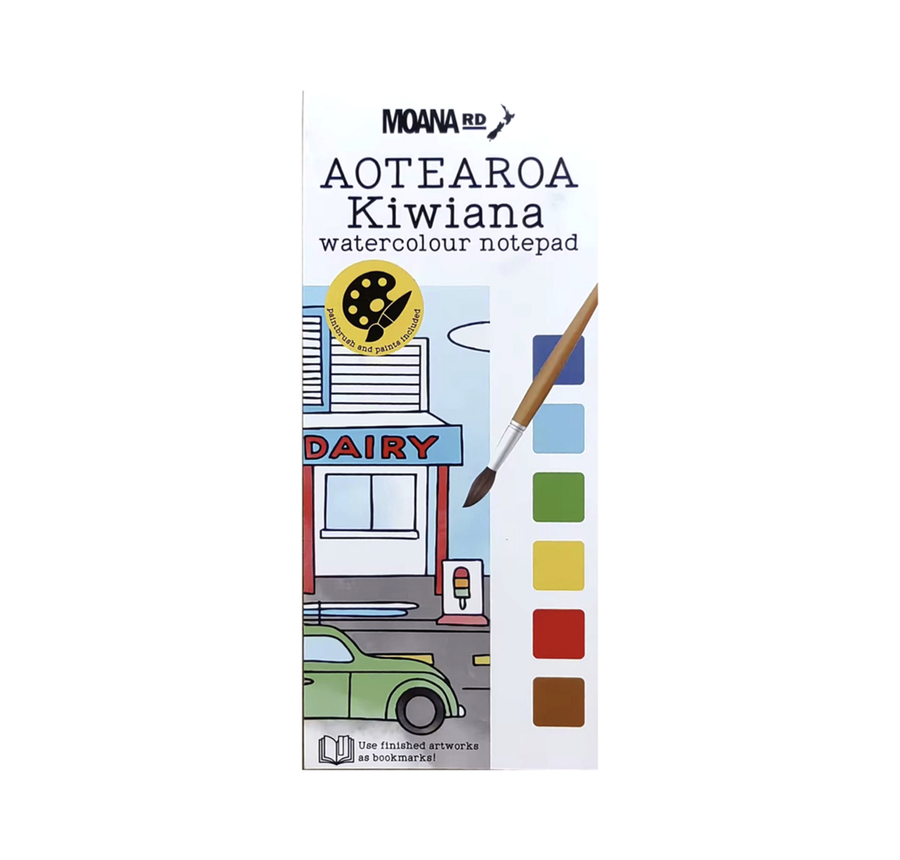 Watercolour Notepad - Aotearoa/Kiwiana