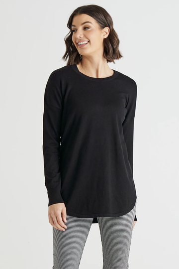 Sophie Knit Jumper - Black