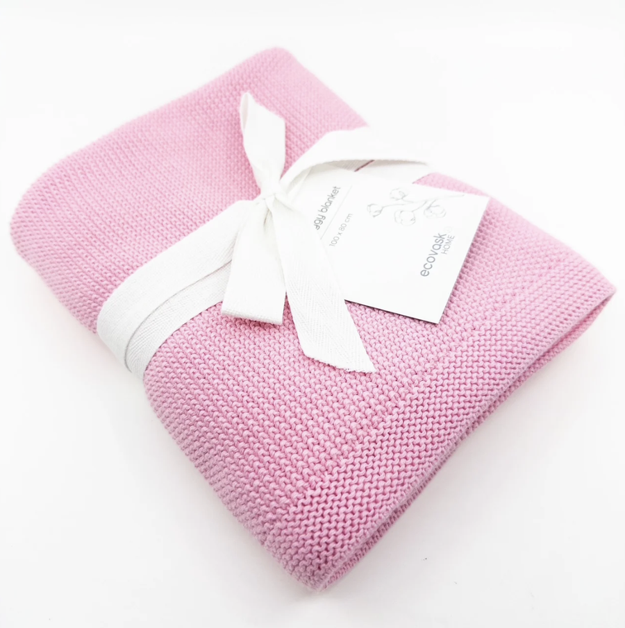 Cot and Buggy Blanket - Sherbet