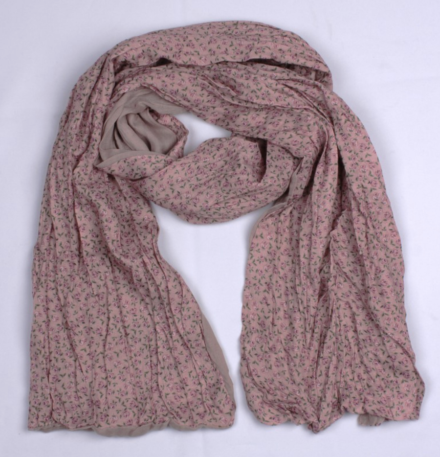 Ditzy Print Scarf - Pink