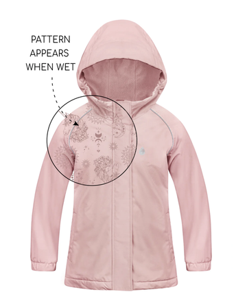 SplashMagic Storm Jacket - Dusky Pink/Celestial Unicorn