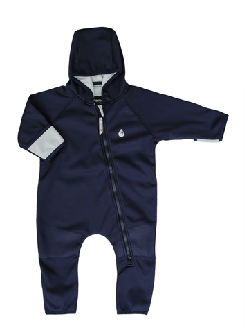 All-Weather Fleece Onesie - Navy