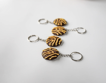 Keychain - Squiggles Biscuit