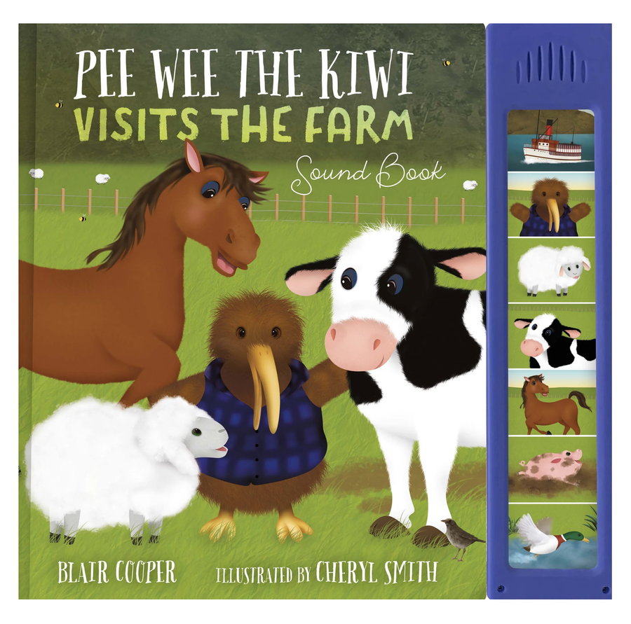 Pee Wee the Kiwi Visits the Farm Sound Book