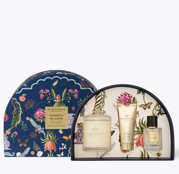 Glasshouse Fragrances Sunsets In Capri Gift Set