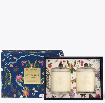 Glasshouse Fragrances Soy Candle Duo