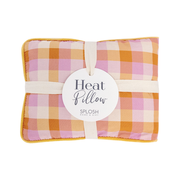 Wellness Gingham Heat Pillow