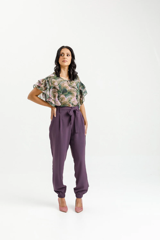 Billie Pants - Plum