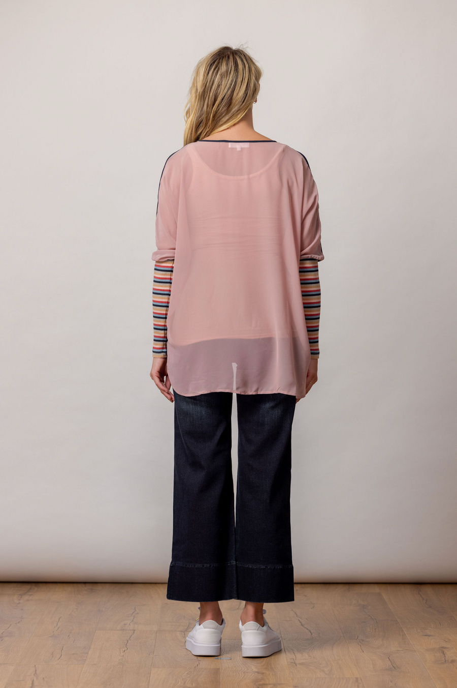 Tori Top - Navy Blue Blush