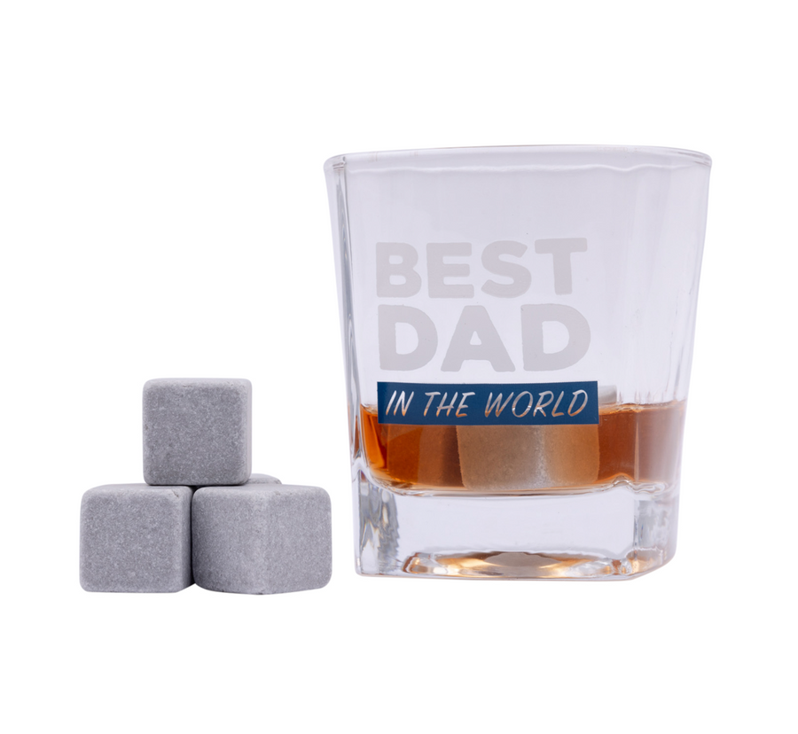 Father's Day Best Dad Whisky Glass