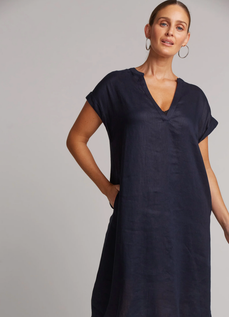 Studio Dress - Navy