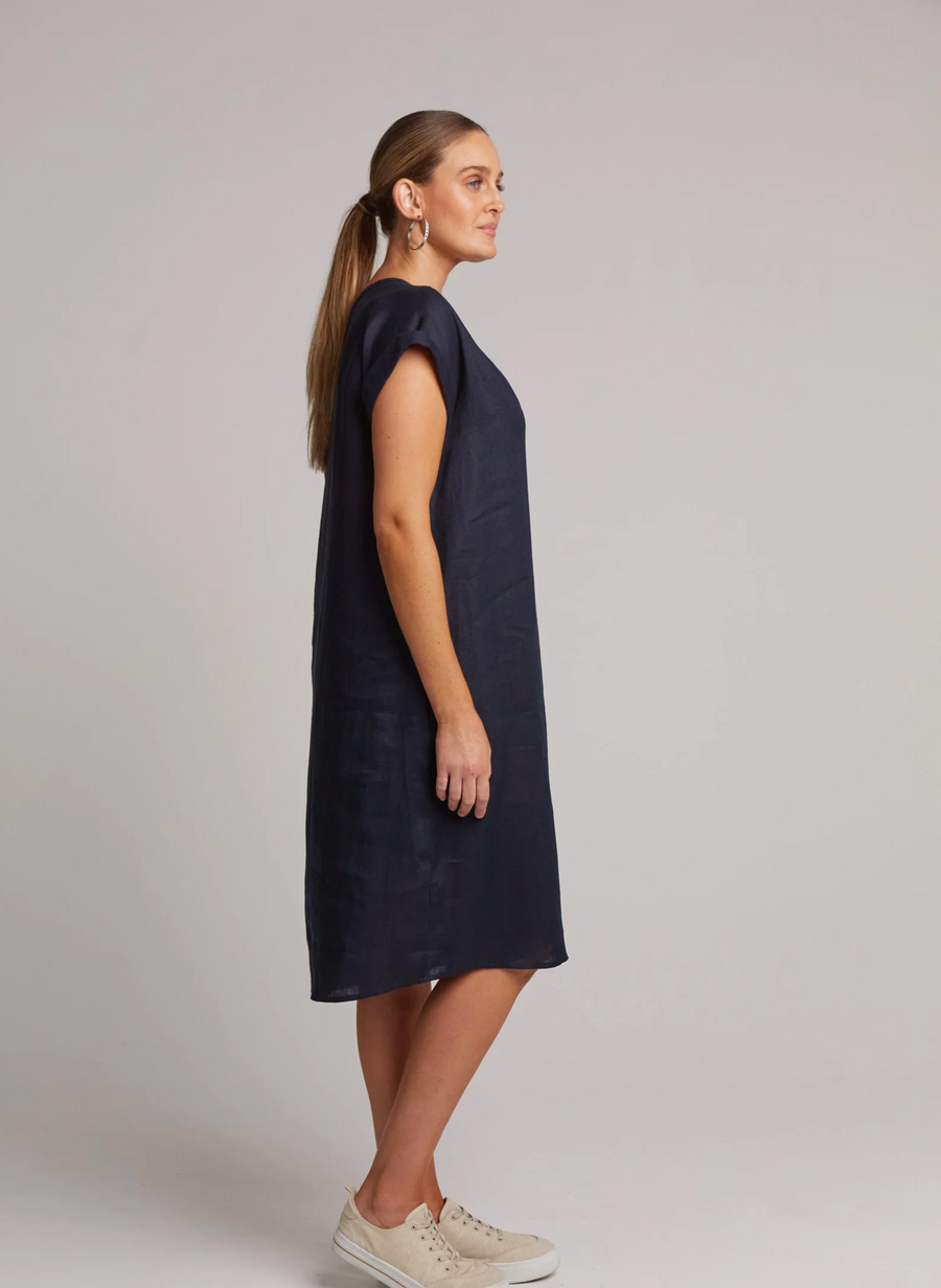 Studio Dress - Navy