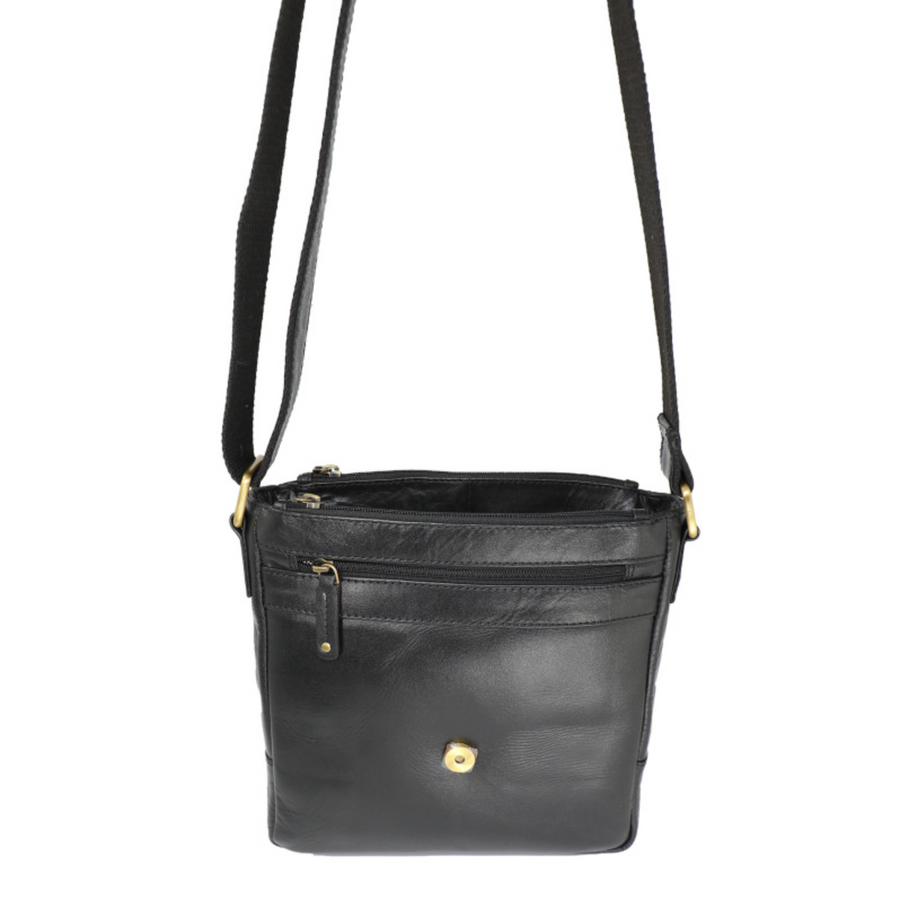 Small Messenger Bag - Black