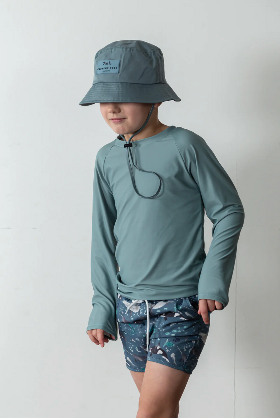 Waterproof Bucket Hat - Stone Blue