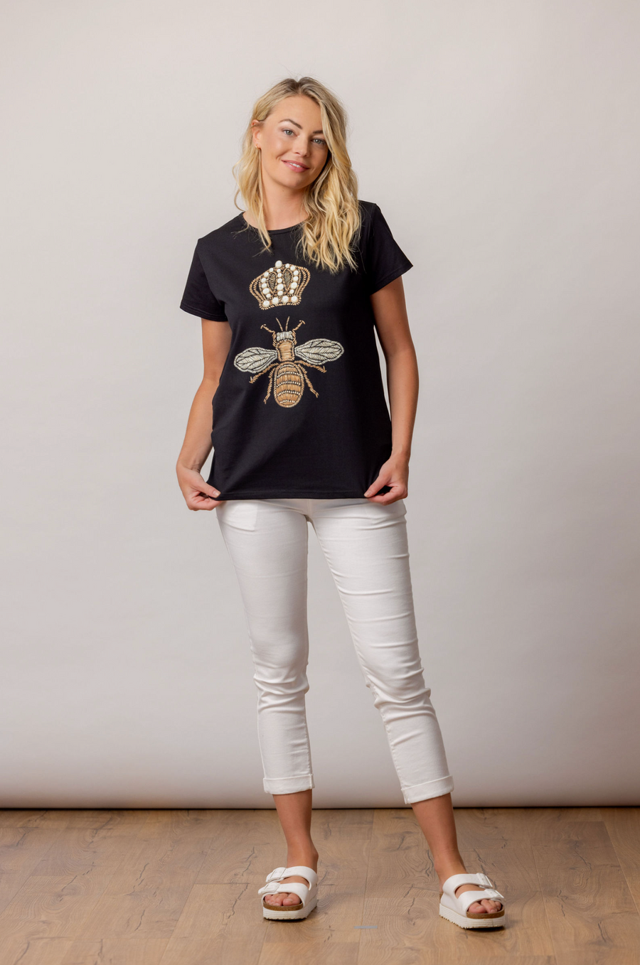 Queen Bee Tee - Black