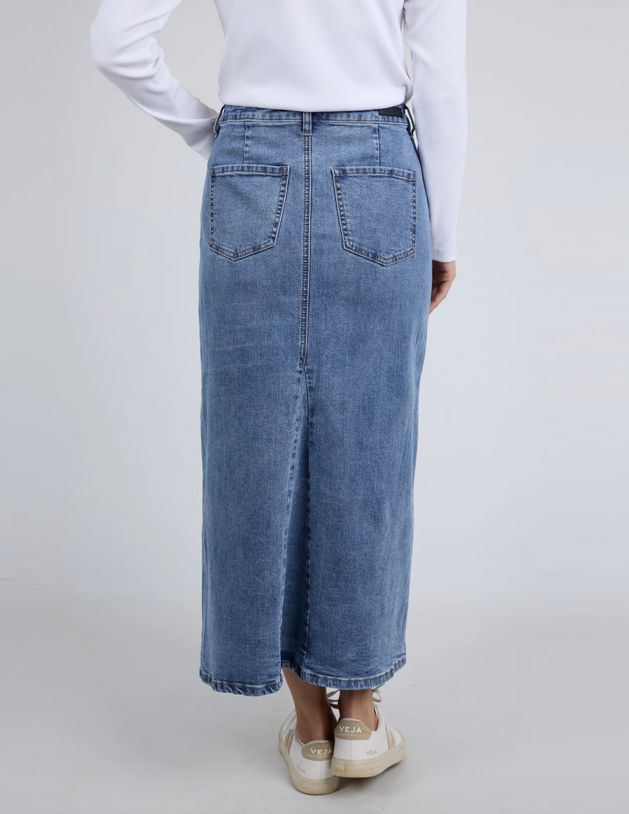 Parsons Comfort Skirt - Light Blue