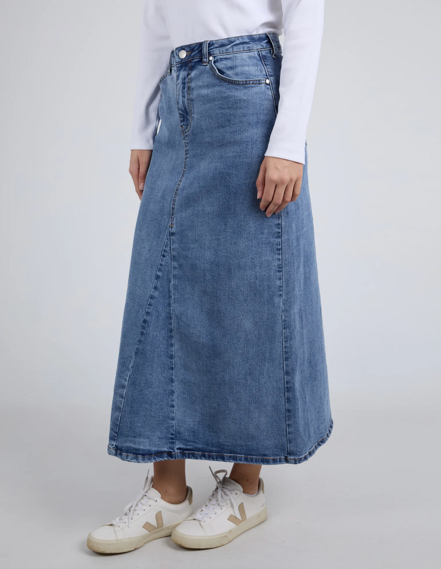 Parsons Comfort Skirt - Light Blue