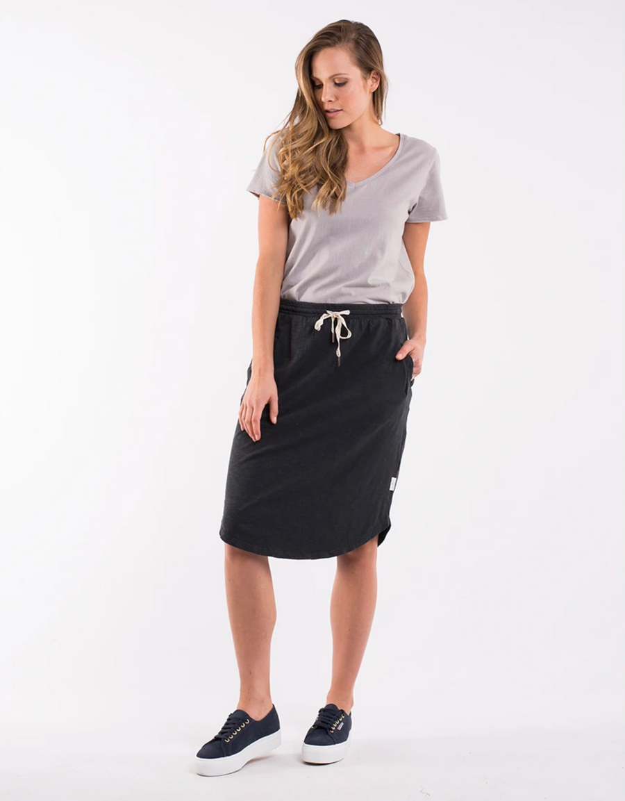 Fundamental Isla Skirt - Washed Black