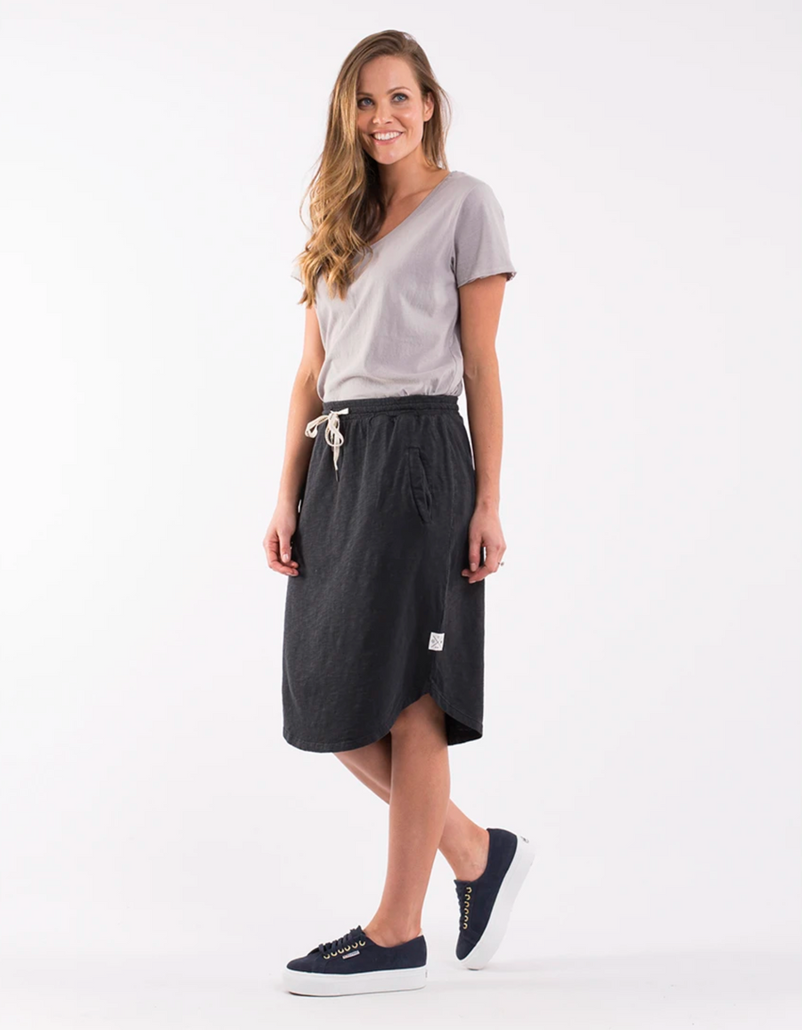 Fundamental Isla Skirt - Washed Black