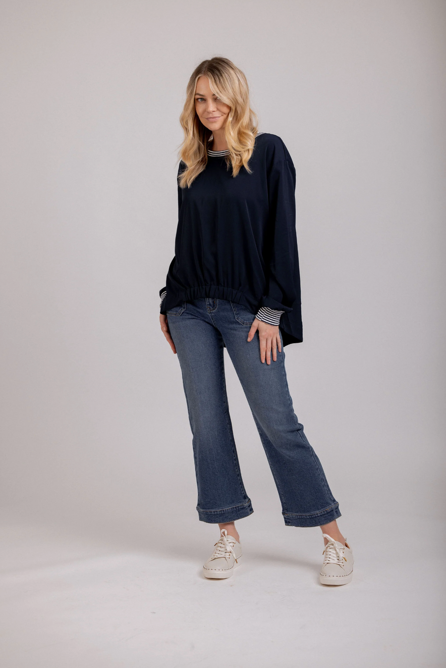 Neve Top - Navy