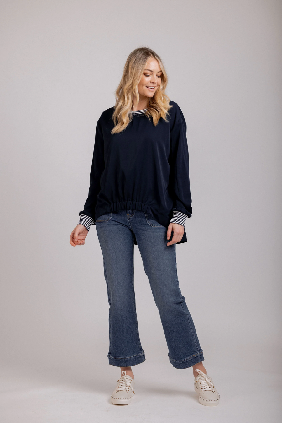 Neve Top - Navy