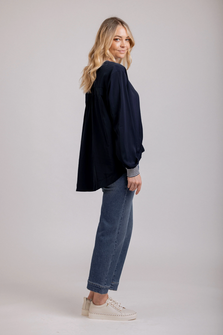 Neve Top - Navy