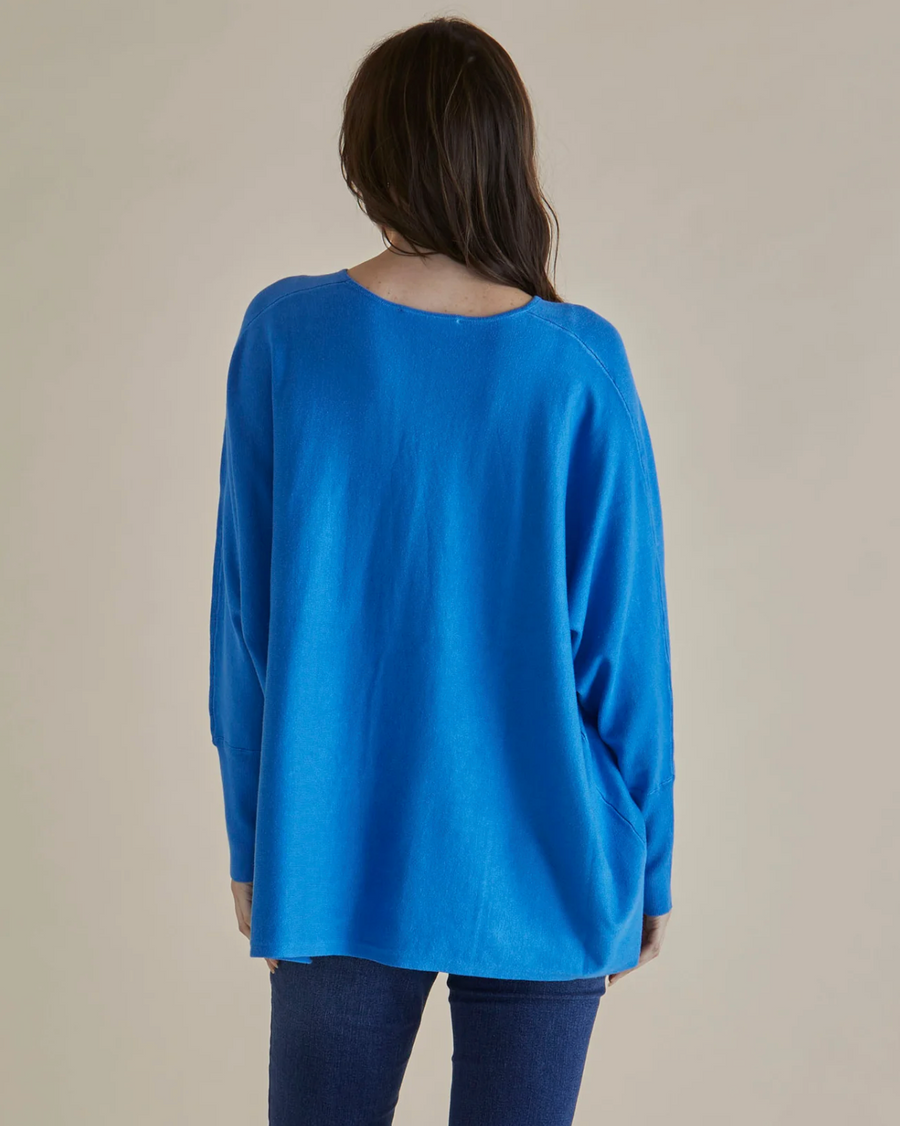 Destiny Knit Jumper - Light Blue