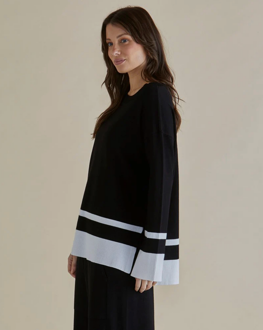 Eleanor Knit Jumper - Black