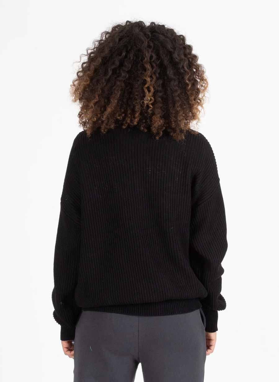 Studio Reversible Knit - Black