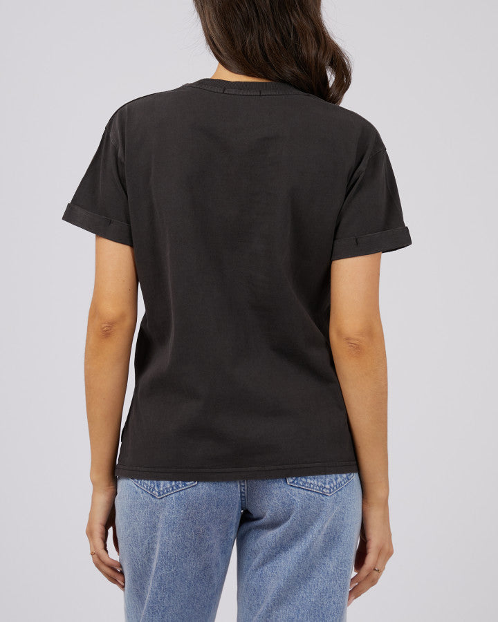 AAE Washed Tee - Washed Black