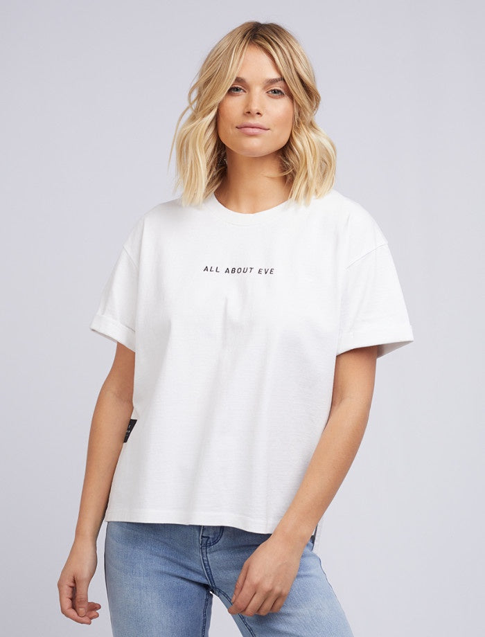 AAE Washed Tee - White