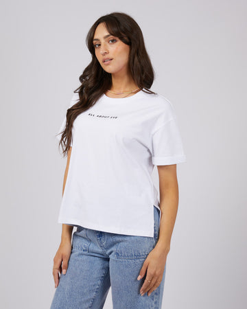 AAE Washed Tee - White