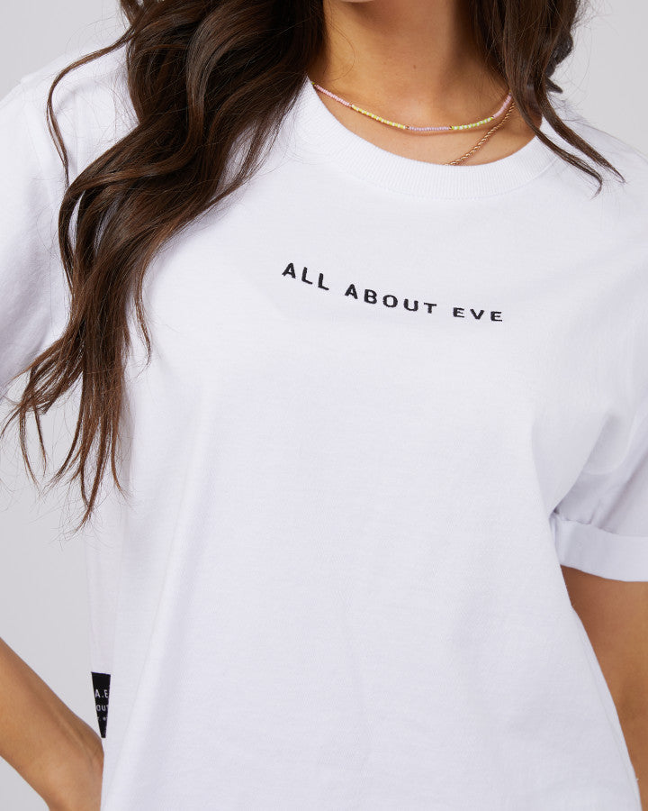 AAE Washed Tee - White