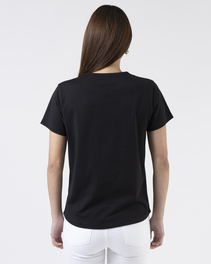 Ace Tee - Bow Black