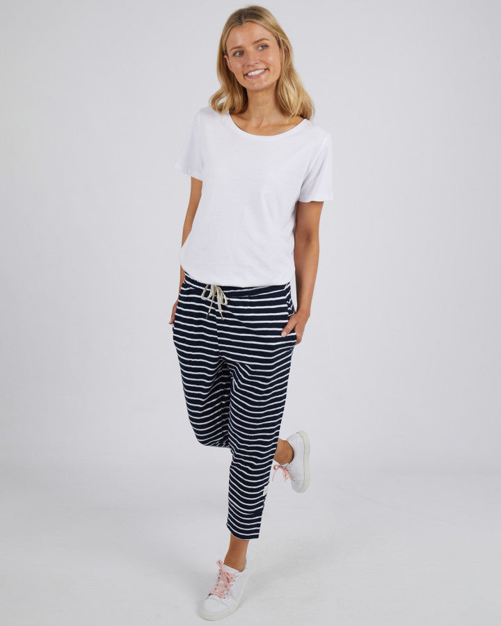 Brunch Pant - Navy Stripe