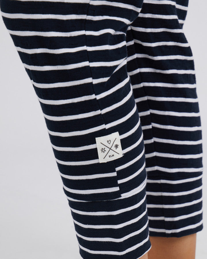 Brunch Pant - Navy Stripe