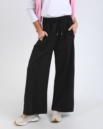 Carmen Wide Leg Pant - Black