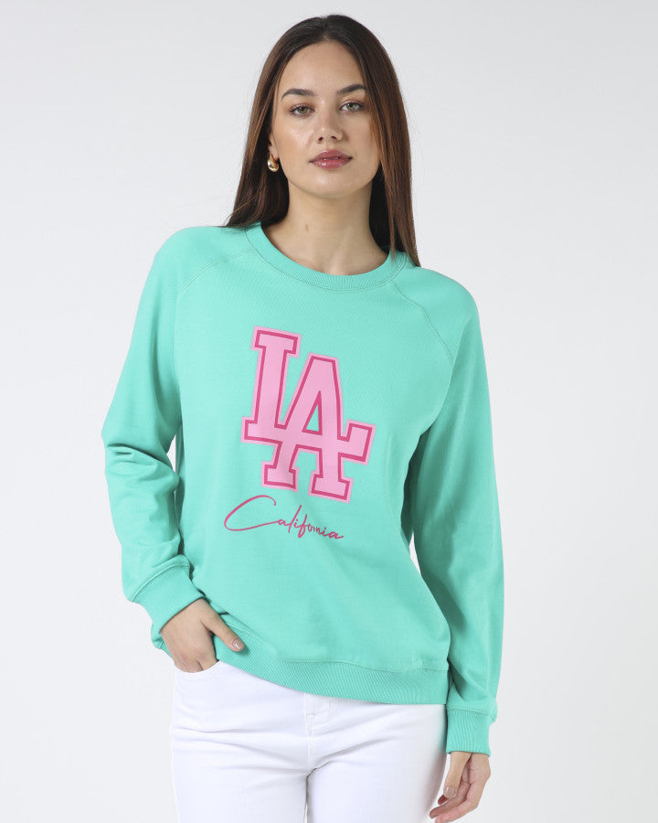 Classic Sweater - Mint LA California