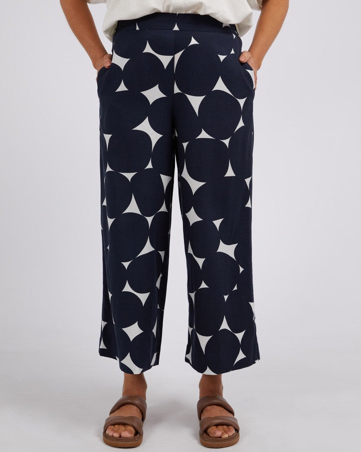 Demi Spot Pant - Navy