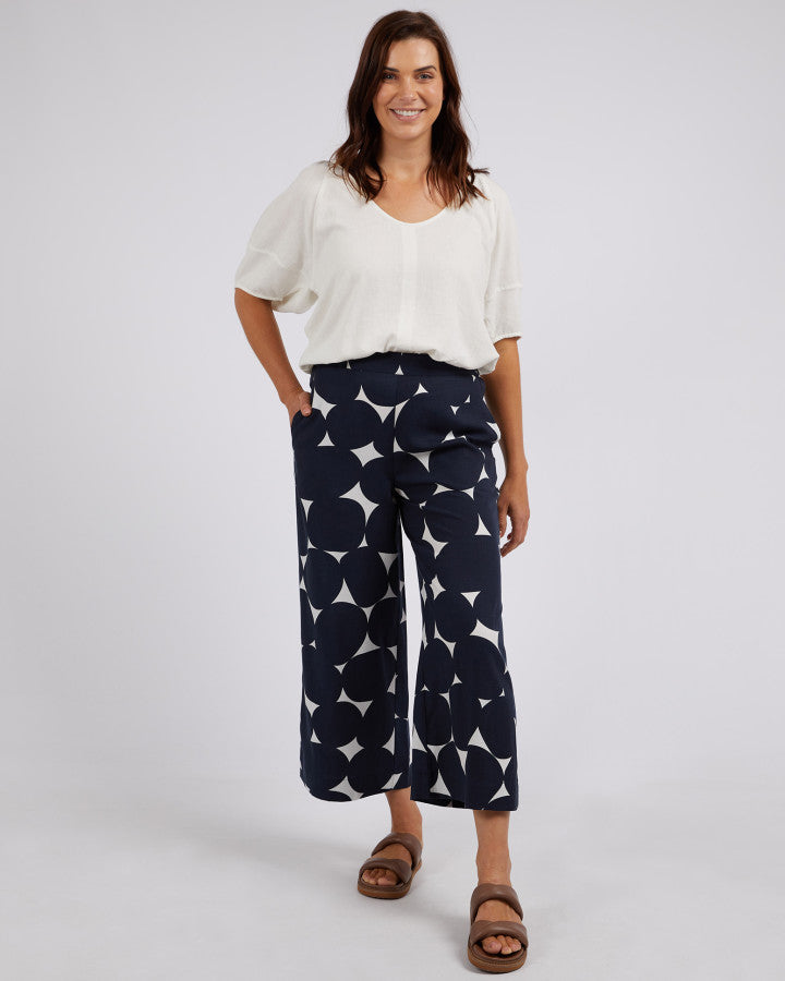 Demi Spot Pant - Navy