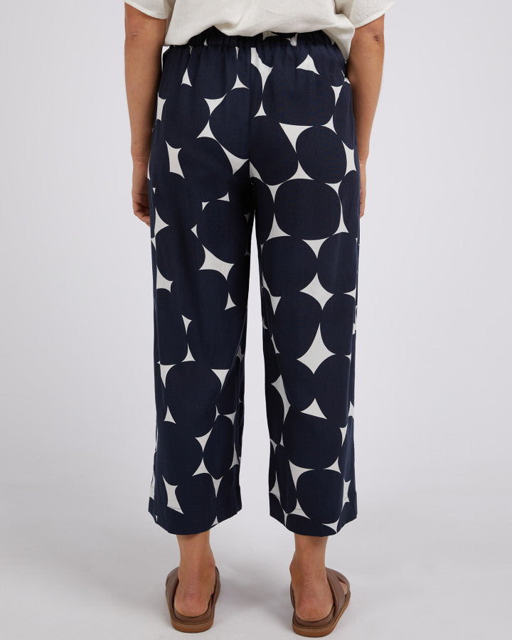 Demi Spot Pant - Navy