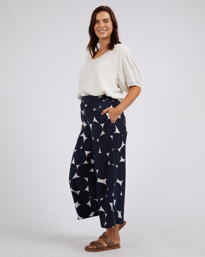 Demi Spot Pant - Navy